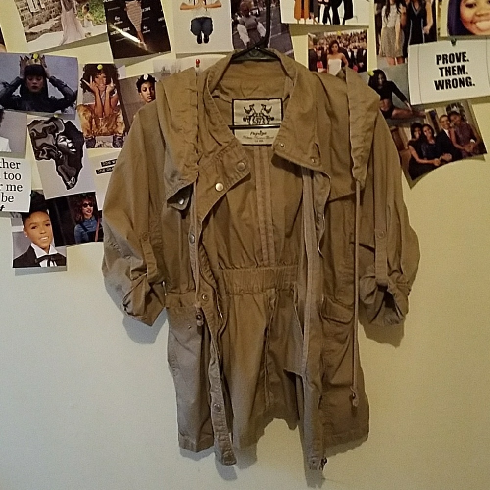 Khaki Utility Jacket